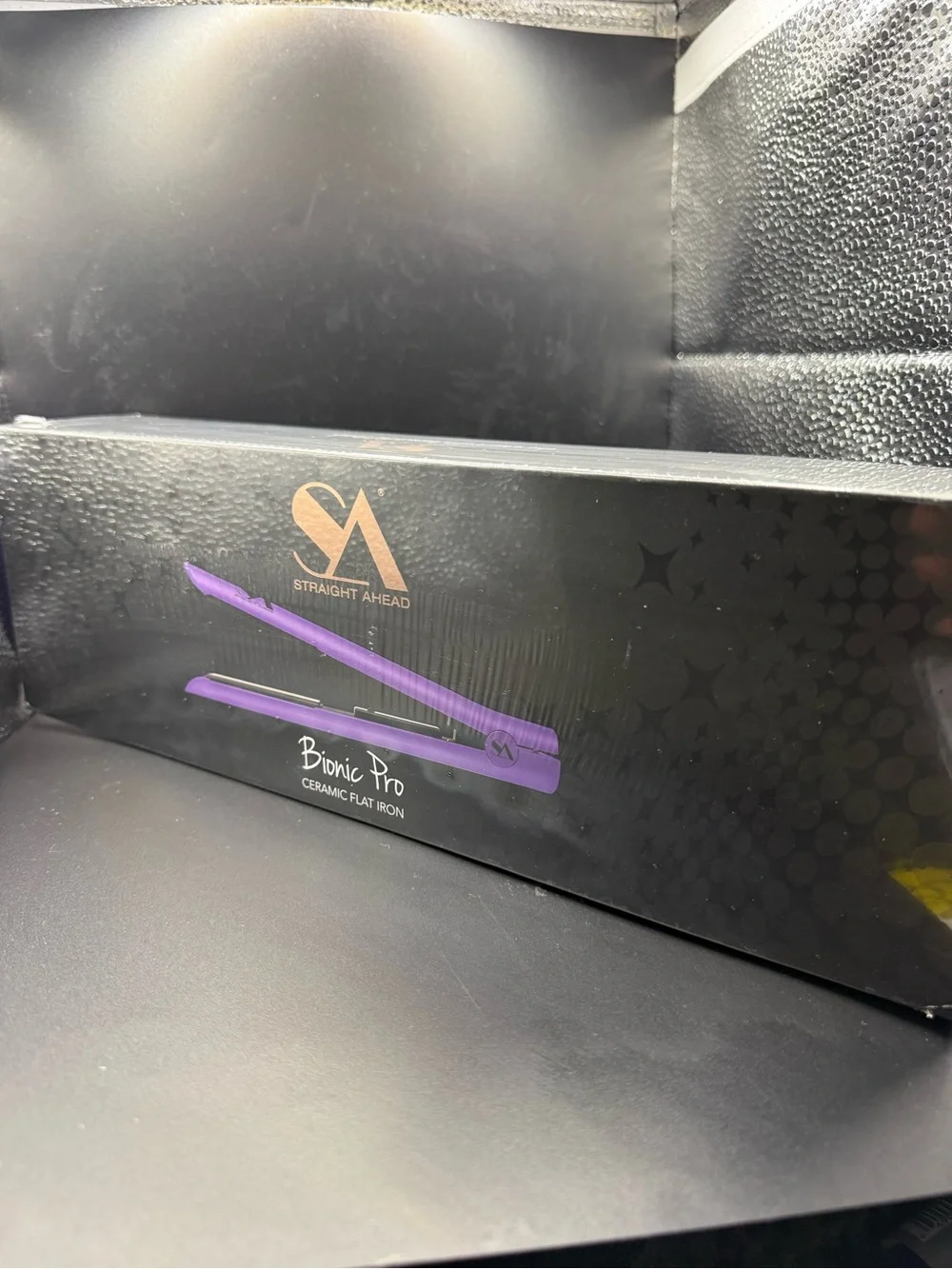 Straight Ahead Bionic Pro Ceramic Flat Iron - Purple